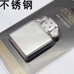 Zorro Original Butane Gas Insert Movement Accessories Replace Inner Liner Windproof Single Double Jet Transparent Visible Gas HASHTAG BAR TABACCHI