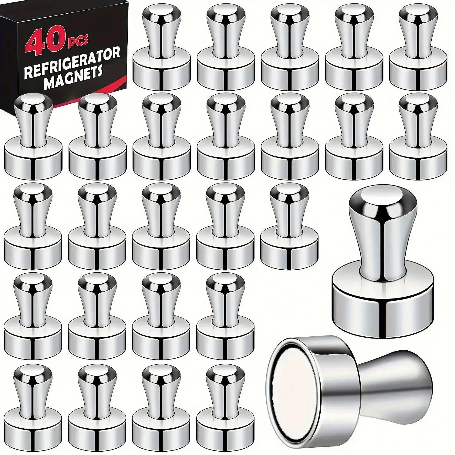 Magnetic Pins Neodymium Magnets Pin Board Magnet For Board Cone Magnets Super Strong Fridge Magnets For Home Storage Tool 10/20P HASHTAG