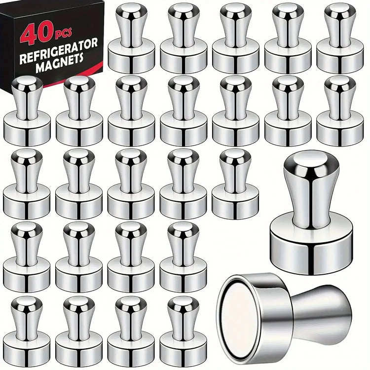 Magnetic Pins Neodymium Magnets Pin Board Magnet For Board Cone Magnets Super Strong Fridge Magnets For Home Storage Tool 10/20P HASHTAG