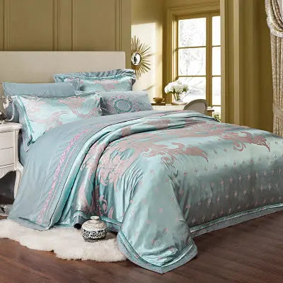 Bed Full Cotton Four-piece Linen and Duvet Cover Liebe - Making Life Easier