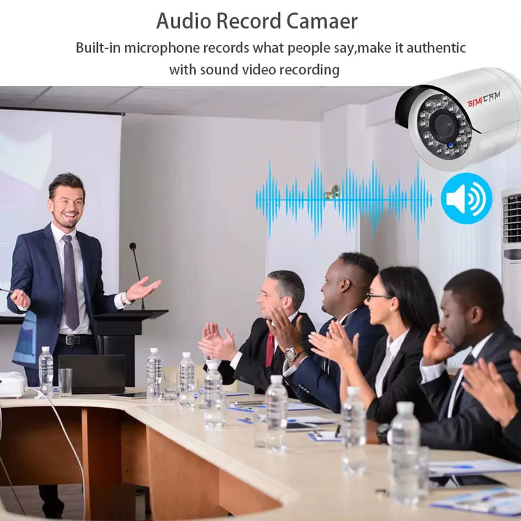 4K 8MP Ultra HD POE IP Security Camera System NVR Kit with Audio Out Door Bullet Indoor Dome Human Detection Video Surveillance