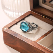 Alloy Butterfly Retro Ethnic Style Hollow Pattern Open Ring HASHTAG