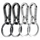 4Pcs Carabiner Clip Keychain Metal Carabiner Shape Key Ring Keyring Key Holder Clips Hook Holder Organizer for Car Keys Finder f - My Hashtag Shop