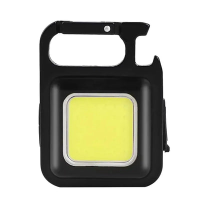Super Bright Mini COB Keychain Portable light Flashlight Charging Lamp Camping Lights with Magnet 4 Lighting Modes Forwork Light 