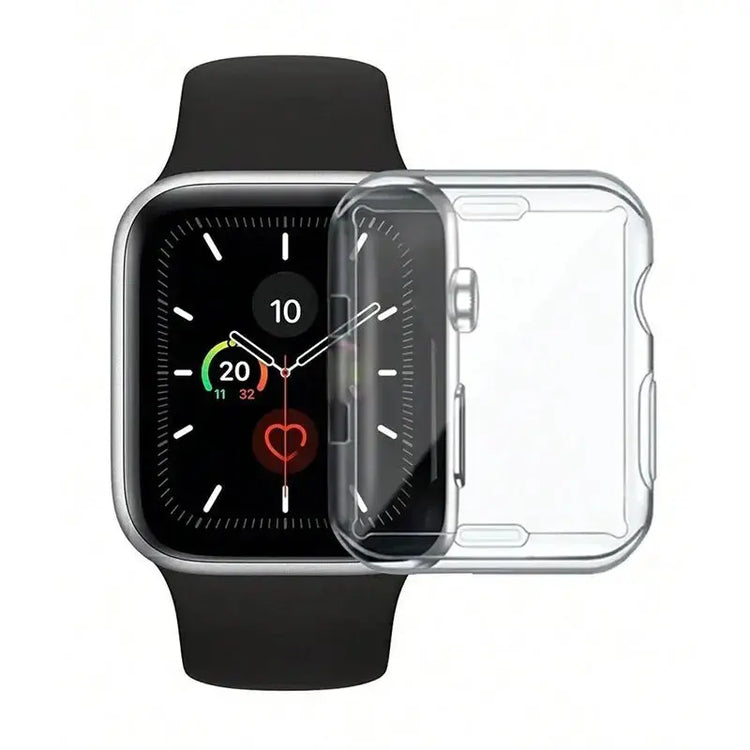 TPU Screen Protector Case for Apple Watch Series 9 8 7 SE 6 5 4 3 Bumper Cover Accessories for Iwatch 45mm 41mm 44mm 40mm 42mm - HASHTAG