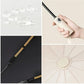 12 Bone Black Glue Fully Automatic Umbrella With Thick And Durable Keel Three Fold Umbrella UV Resistant Folding Umbrella