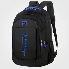 Spring New Backpack, Leisure Business Travel Backpack, Large Capacity Junior High School Bag, Computer Men's Bag (Zipper Direction Assorted Varieties) HASHTAG