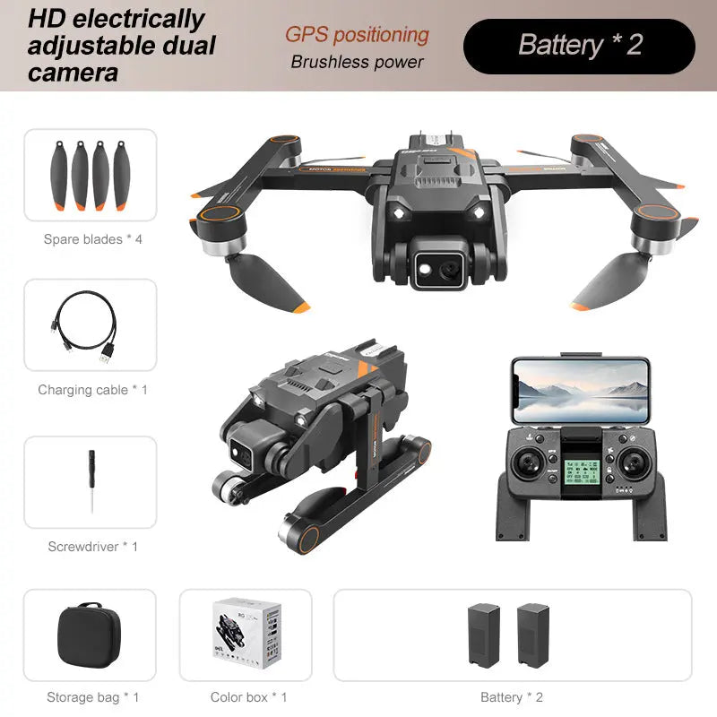 Volo di ritorno GPS con doppia telecamera UAV per evitare gli ostacoli - My Hashtag Shop