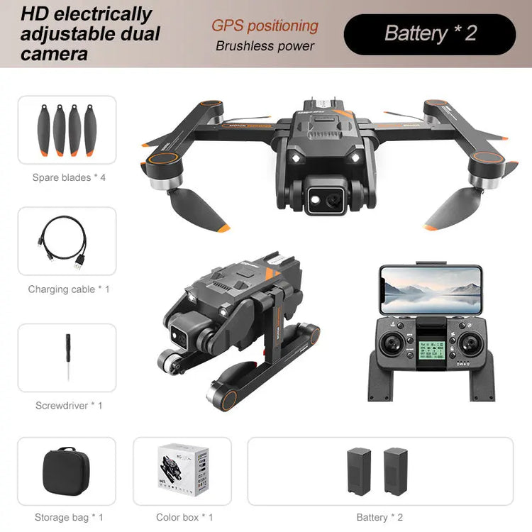 Volo di ritorno GPS con doppia telecamera UAV per evitare gli ostacoli - My Hashtag Shop
