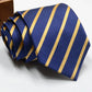 Classic Stripe Necktie Men Business Formal Wedding Tie 8Cm Blue Black Pink Red Neck Ties Fashion Shirt Dress Accessories