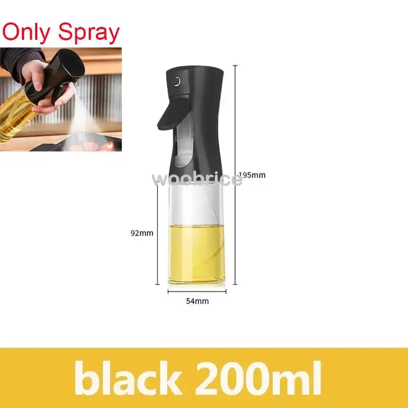 2in1 Kitchen Spray Oil Dispenser Oil Sprayer Polisher Or Only Brush Spray for Air Fryer Salad Grilling Roasting Cooking Kitchen HASHTAG