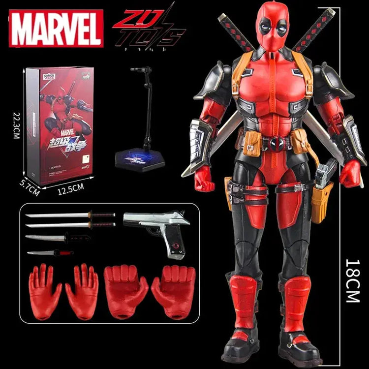 ZD Toys Deadpool & Wolverine Action figures Deadpool Boxed Wolverine  Collection Adult Action Figures Kids Toy - HASHTAG