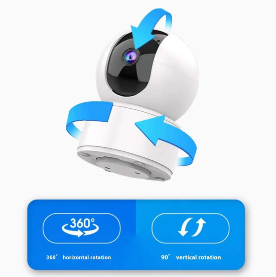 Telecamera wireless dual band 5G WiFi ad alta definizione per il monitoraggio - My Hashtag Shop