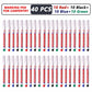 1-40PCS 20mm Deep Hole Long Nib Head Markers For Metal Perforating Pen Waterproof Bathroom Woodworking Decoration Multi-Purpose - My Hashtag Shop