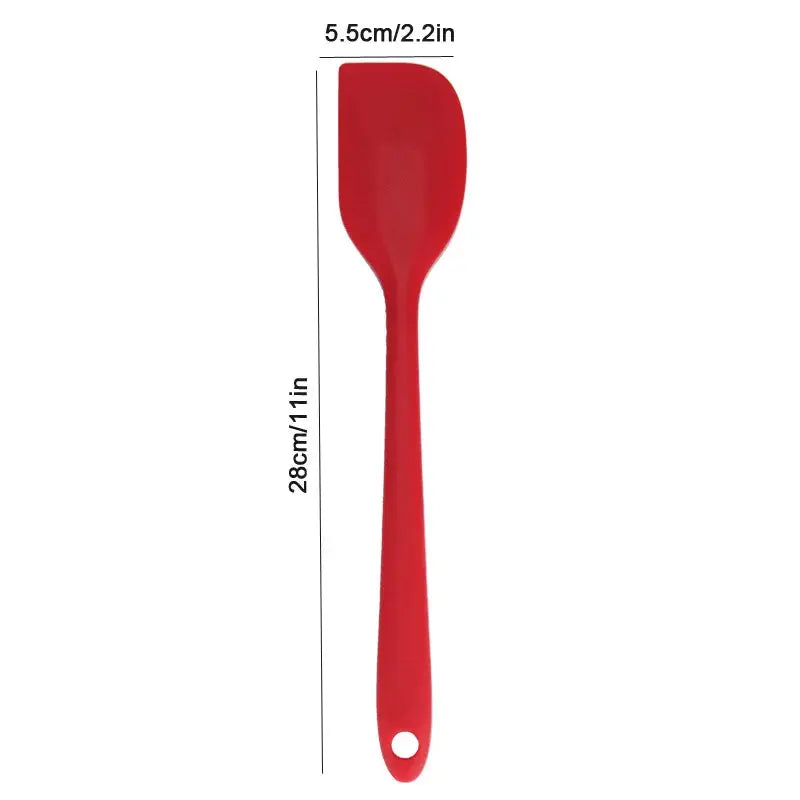 Silicone cream spatula Non-stick butter spatula Heat-resistant kitchen baking tools DIY cake baking tools - HASHTAG
