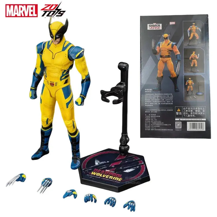 ZD Toys Deadpool & Wolverine Action figures Deadpool Boxed Wolverine  Collection Adult Action Figures Kids Toy - HASHTAG