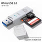 2-in-1 Multi Functional USB 3.0 Card ReaderMicro SD TFMemoryCardReaderUSBFlashDrive CardreaderAdapter For PCLaptops Accessories HASHTAG