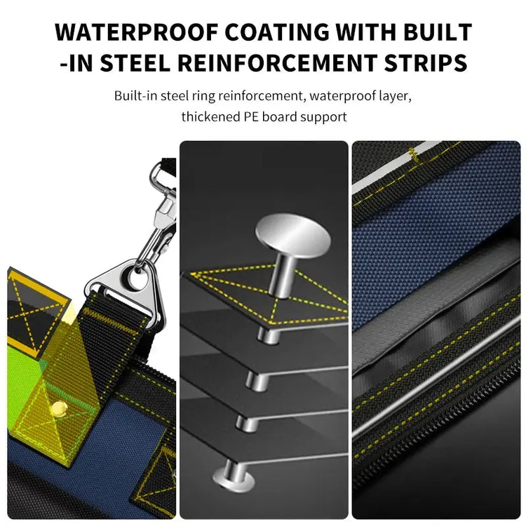 AIRAJ Multifunctional Tool Bags 1680D Oxford Cloth Electrician Bags Waterproof and Wear-Resistant High Capacity Storage Bags - My Hashtag Shop