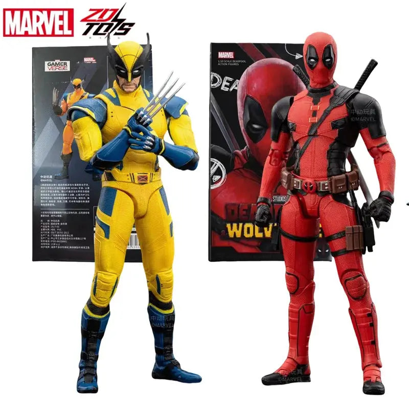 ZD Toys Deadpool & Wolverine Action figures Deadpool Boxed Wolverine  Collection Adult Action Figures Kids Toy - HASHTAG