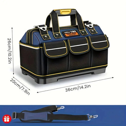 AIRAJ Multifunctional Tool Bags 1680D Oxford Cloth Electrician Bags Waterproof and Wear-Resistant High Capacity Storage Bags - HASHTAG