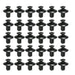 190pcs Car Retainer Clips 6 Size Plastic Fasteners Kit Auto Trim Panel Clip Mixed Car Body Bumper Rivet Set - HASHTAG