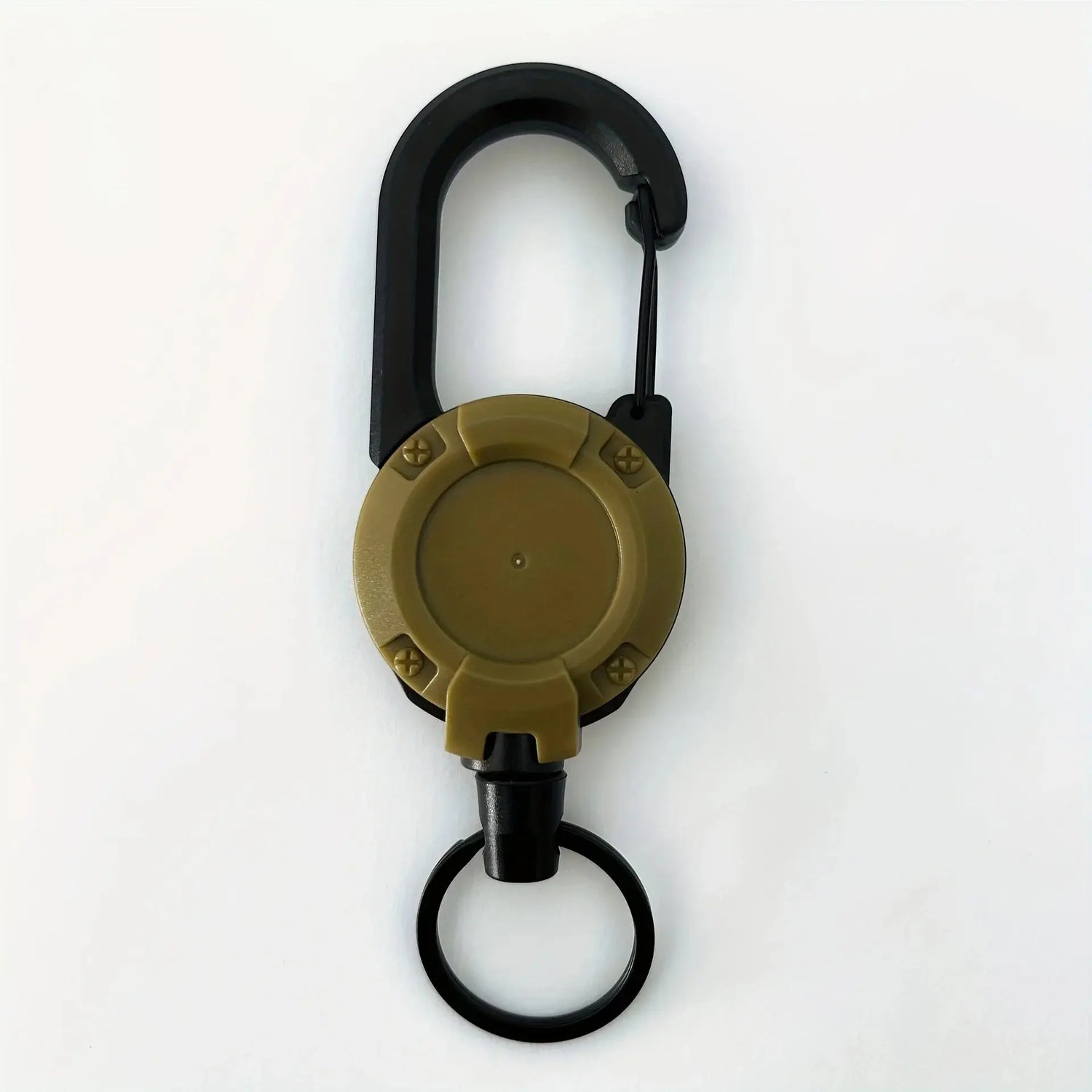 1/2/4pcs Extendable Retractable Holders Keychain Badge Reels Heavy Duty Clip With Carabiner Key Chain For Men Outdoor Bags - My Hashtag Shop