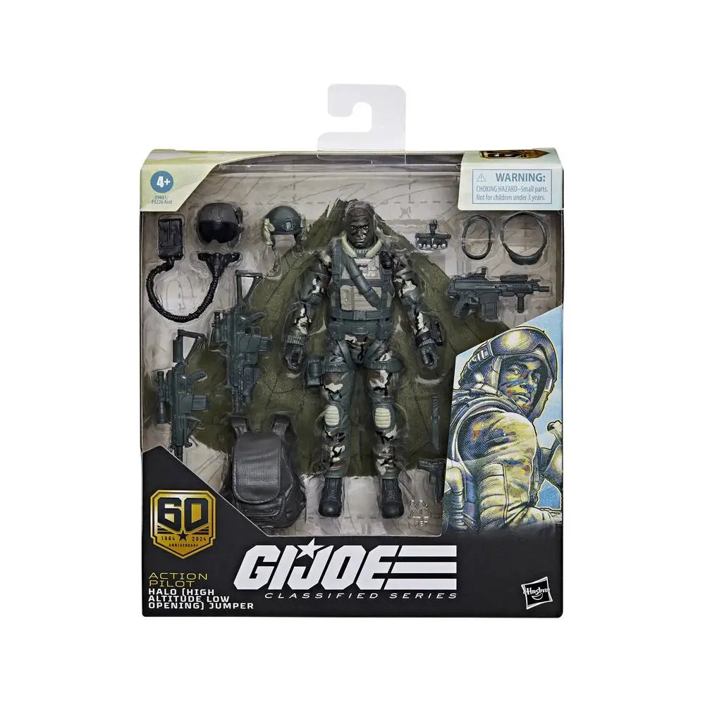 Hasbro GIJOE Classified Series 60th Anniversary Limited Edition Action Marine Sniper Pilot Action Figure Model Toys Gifts - HASHTAG