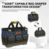 AIRAJ Multifunctional Tool Bags 1680D Oxford Cloth Electrician Bags Waterproof and Wear-Resistant High Capacity Storage Bags - My Hashtag Shop