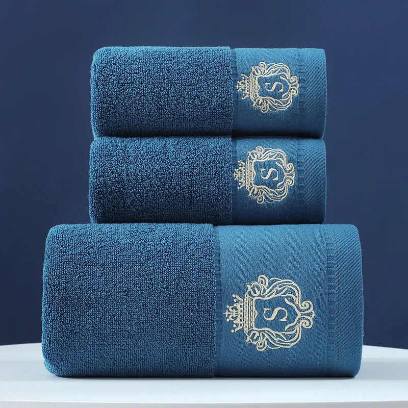 Pure Cotton Towels Three-piece With Hand Bath Towel Class - HASHTAG