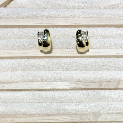 Compact And Exquisite Zircon Earrings That Are Versatile And Elegant HASHTAG