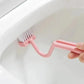 Curved Toilet Brush Gap Cleaning Utensile Bathroom Accessory Long Handle Wall Mounted Toilet Soft Bristle Brush Plastic Durable AliExpress