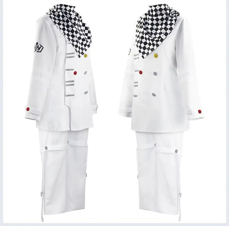 Danganronpa V3 Kokichi Oma Cosplay Costume President Oma Cosplay Wig Cloak Hat Halloween Carnival Party Uniforms Costumes Wigs