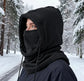 Unisex Winter Balaclava Knit Hood - Windproof Mask with Drawstring, Motorcycle Riding Headgea Warm Knitted Cap Cold Weather - HASHTAG