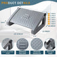 Foot Rest for Under Desk Adjustable Foot Rest Ergonomic Foot Stool Massage for Pressure Relief Portable Footstool Leg Rest Desk