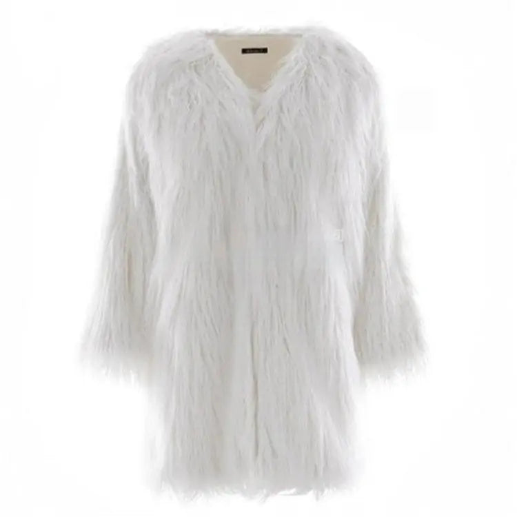 New Haining Fur Coat Mid-length Style HASHTAG