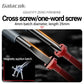Multifunctional Electrician Test Screwdriver AC Non-contact Induction Test Pen Voltage Tester 70-600V Rosso Verde Induction Lights