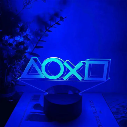 3D LED Gaming Setup RGB Lamp USB Powered Gaming Room Children&