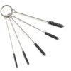 1Set Nylon Stainless Steel Tobacco Smoking Cleaning Brushes Accessory For Tobacco Pipe Smoke Tube Cleaning Tools HASHTAG