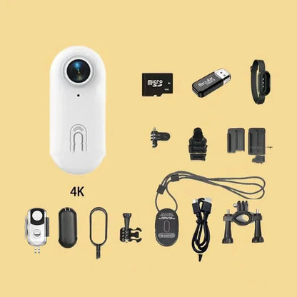 Outdoor Sports Camera In Helmet Motorcycle Bike Sport Mini Filming Bicycle Action 4K Professional Body Cam And Video Cameras - HASHTAG