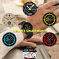 New K9 Smart Watch 1.39 Round Screen Encoder True Screw Clip Wireless Charging NFC Offline And Payment Function HASHTAG BAR TABACCHI