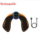 EMS Muscle Stimulator Smart Electric Fitness Abdominal Training Weight Loss Stickers Muscle Relax Body Slimming Shaping Massager HASHTAG