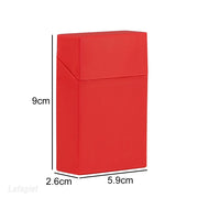 Portable Pocket Cigarette Box Silicone Cigarette Case Tobacco Holder Durable Cigarette Storage Container Men Smoking Accessories HASHTAG BAR TABACCHI