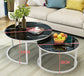 Simple Home Balcony Round Coffee Table - HASHTAG