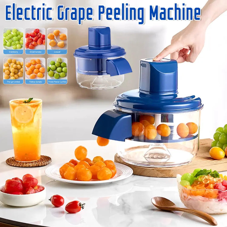 Automatic Electric Grape Peeler Electric Rechargeable Fruit Peeling Machine Hands-Free Skin Remover Home Kitchen Supplies Kitchen Gadgets - HASHTAG