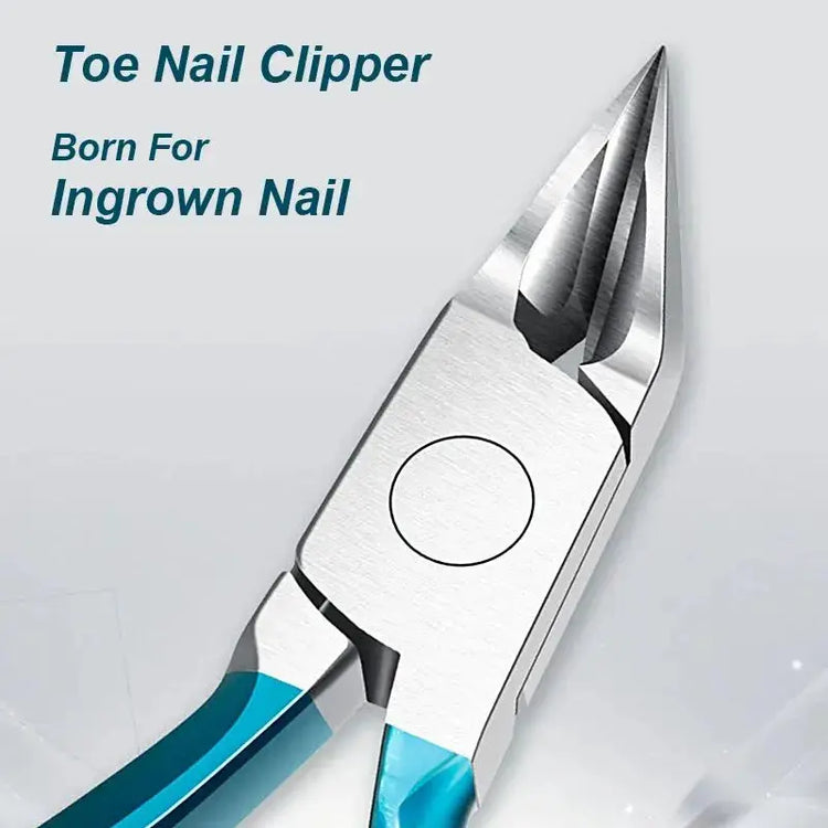 Toe Nail Clipper For Ingrown Or Thick Toenails Toenails Trimmer Professional Podiatrist Toenail Nipper With Stainless Steel Supe HASHTAG