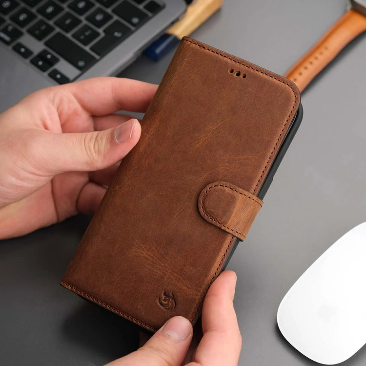 Casper Leather iPhone 15 Pro Max Wallet Case | Detachable MagSafe Compatible RFID Protection-2