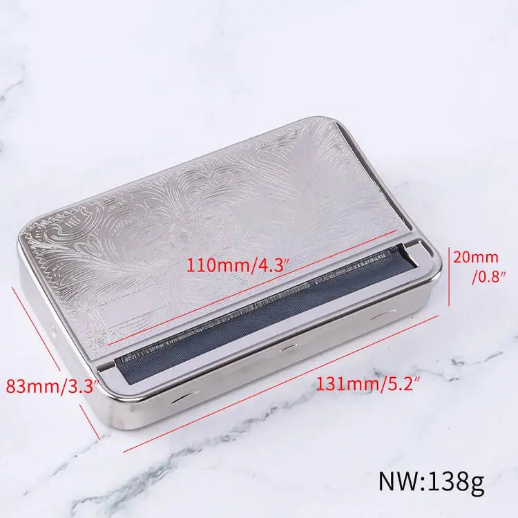 Durable Tobacco Box 70/78/110mm Paper Rolling Machine Semi Automatic Cigarette Maker for Storing Lighter Smoking Pipe Accessory - HASHTAG