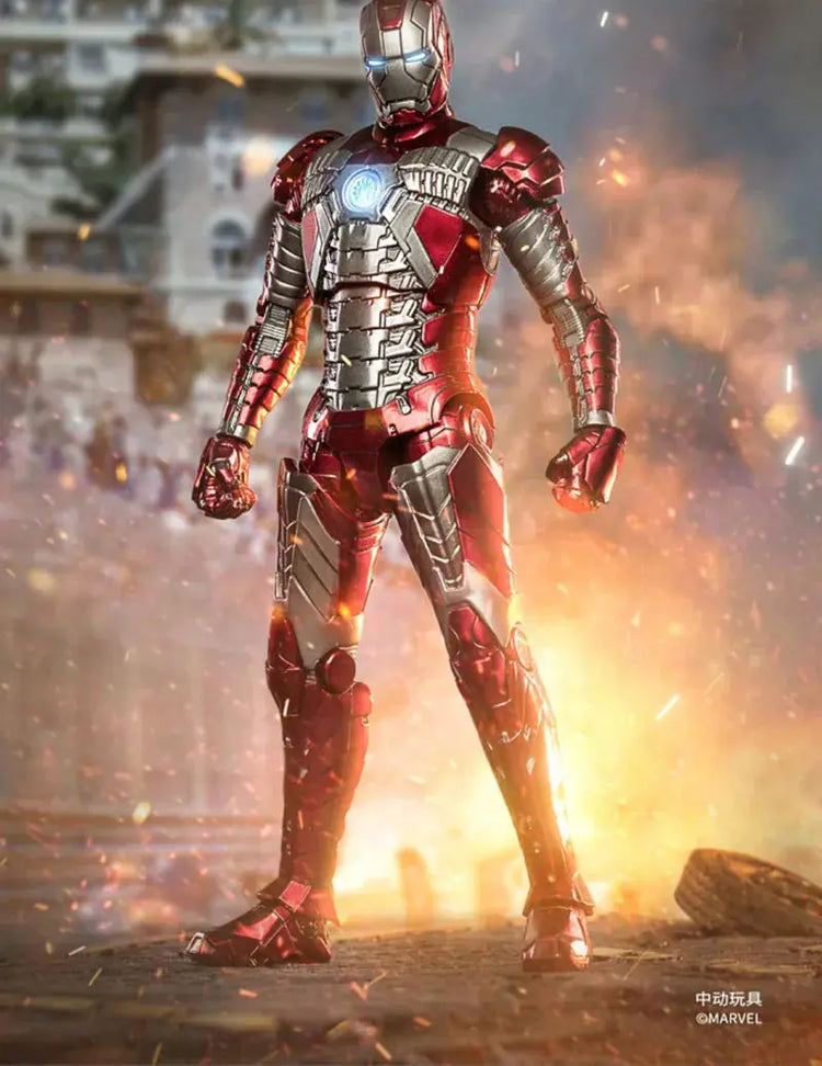 1/10 Original ZD Toys Iron Man MK2 War Machine2.0 MK16 MK11 MK24 MK35 MK47 Tony Stark Collection Model Action Figure Kids Toys - HASHTAG