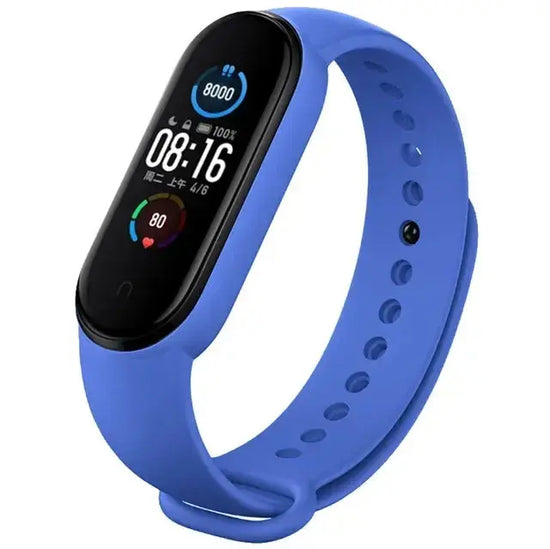 Watch Strap For Xiaomi Mi Band 7 6 5 4 3 Wristband Silicone Bracelet Wrist Straps MiBand 3/4 band5 band6 Smartwatch Accessories HASHTAG