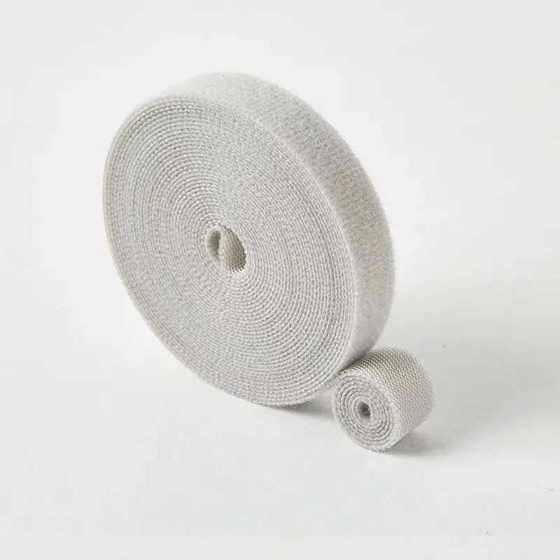 1 Roll Reusable Fastening Tape Cable Ties, Multi-Purpose Cord Organizer, Computer And TV Wire Storage, Data Cable Management Tie - HASHTAG